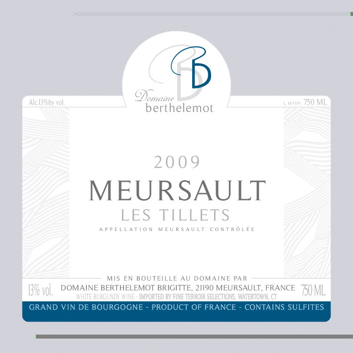 Domaine Berthelemot Meursault “Les Tillets”