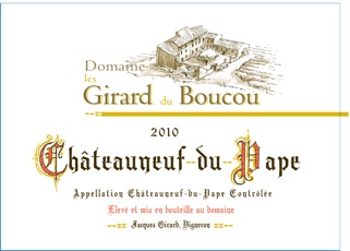 Les Girard du Boucou Chateauneuf-du-Pape