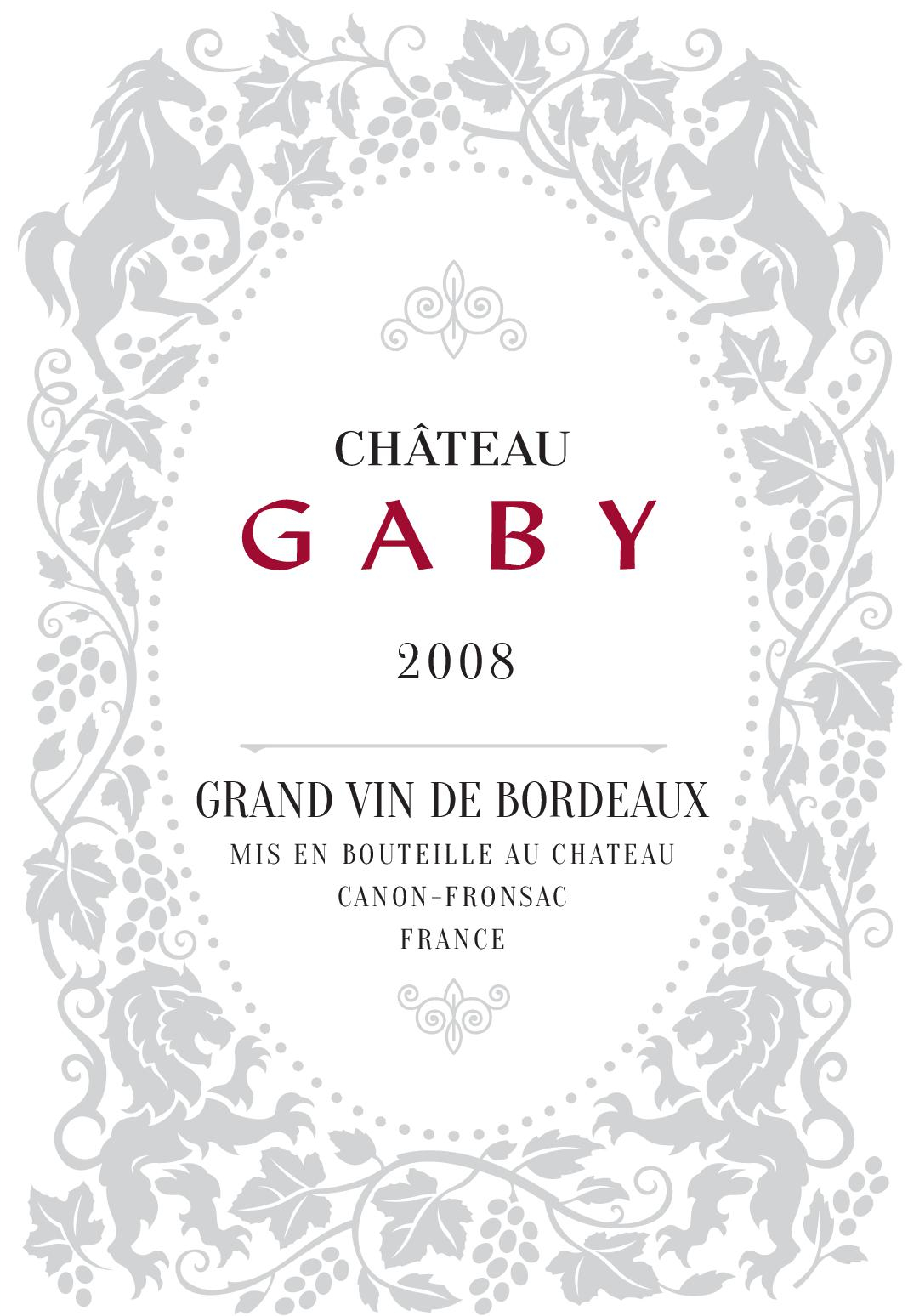 Château Gaby 2012 Canon Fronsac