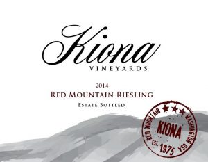 Kiona Estate Red Mountain Riesling-image